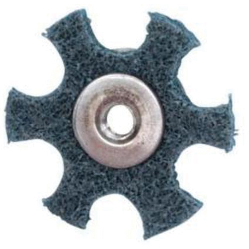 Abrasotex Surface Preparation Star, 3" Dia., Very Fine Grit, Aluminum Oxide Fastek
