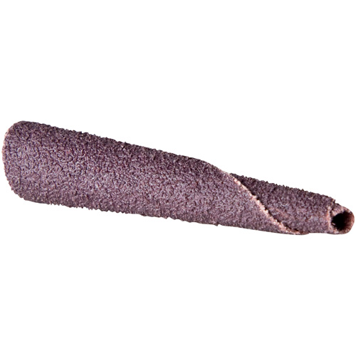 ALO Spiral Cartridge Roll, 150 Grit, 5/16" Dia., Aluminum Oxide, 1-1/2" L, 1/4" Arbor Fastek