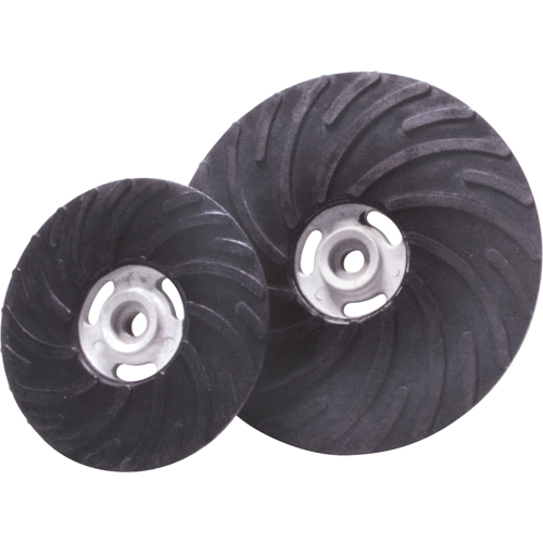 Fibre Discs - Air Cooled Rubber Back Up Pads Fastek