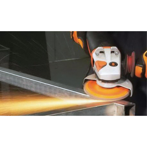 Disque &agrave; lamelles Enduro-Flex, 4-1/2" x 5/8"-11, Type 27, Grain 40, Alumine de zirconium Fastek