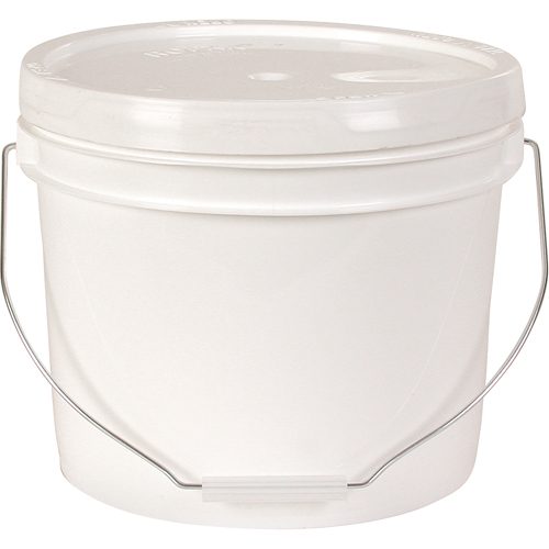General Purpose Pail without Lid, Plastic, 11.4 L Fastek
