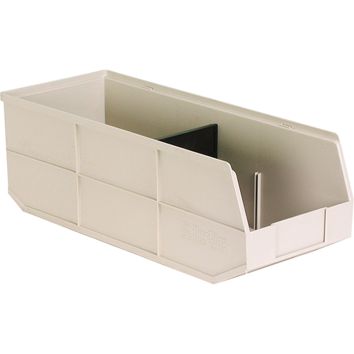 Akro-Bin de la S&eacute;rie 1800, 8-1/4" la, 7" h x 20-1/2" p, Beige Fastek