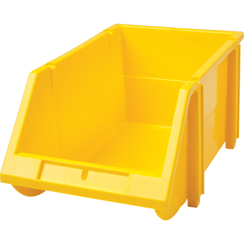 Bac empilable & &agrave; suspendre, 5-7/8" la, 4-11/16" h x 9-13/16" p, Jaune Fastek