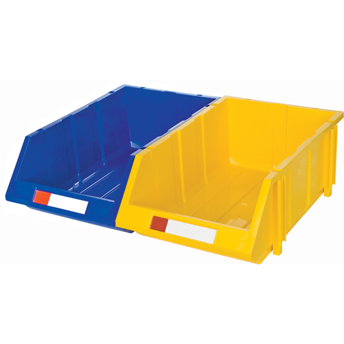 Stack & Hang Bin, 11-13/16" W x 7" H x 17-11/16" D, Yellow Fastek