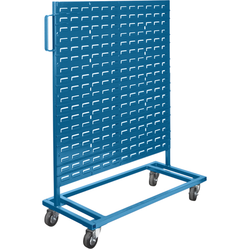 Mobile Bin Racks - Singled Sided, Single-sided, 36" W x 16" D x 46-1/2" H Fastek