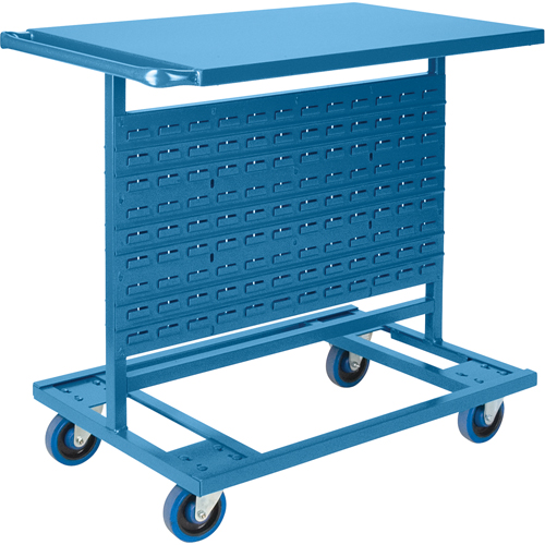 Bin Carts - Cart Only, Double-sided, 24" W x 38-1/2" D x 36-1/2" H Fastek