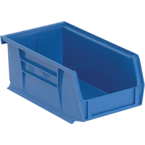Ultra Stack & Hang Bin, 4-1/8" W x 3" H x 7-3/8" D, Blue Fastek