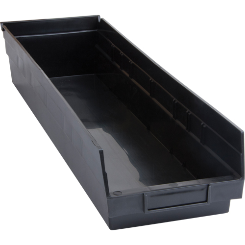 Recycled Shelf Bins, 6-5/8" W x 23-5/8" D x 4" H, 50 lbs. Capacity Fastek