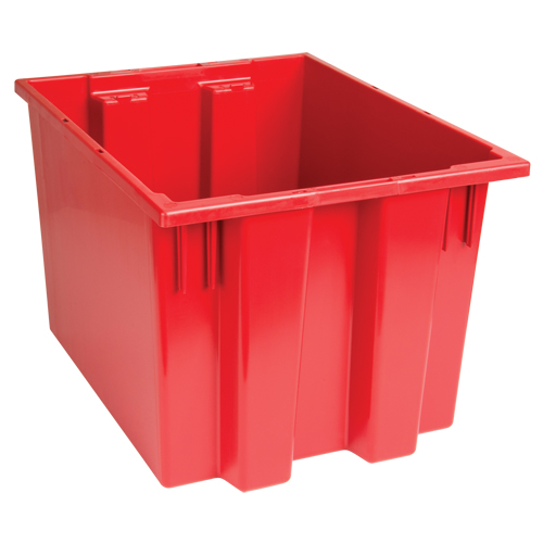 Contenants Stack & Nest, 13" x 19,5" x 15,5", Rouge Fastek