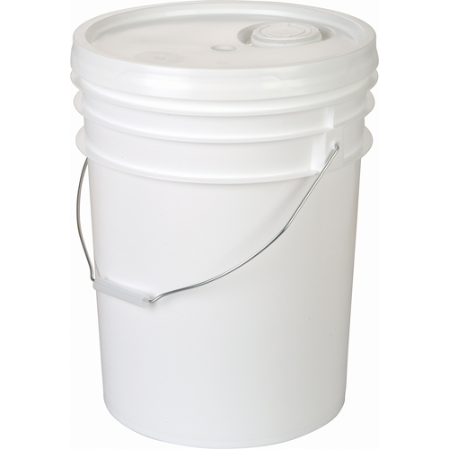 Pail With Gasket Lid, Plastic, 20 L Fastek