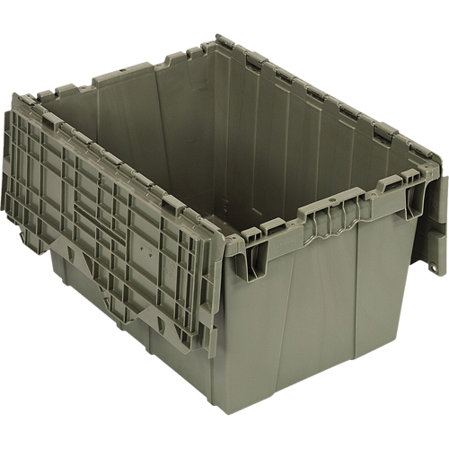 Attached Top Container, 12.75" x 19.25" x 15.25", Green Fastek