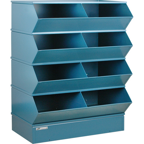 Syst&egrave;mes sectionnels &agrave; assembler, Cap. 5000 lb, 37" la x 24" p x 44" h, Bleu Fastek