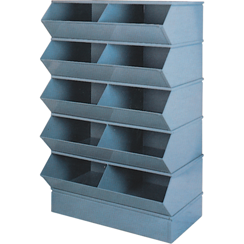 Syst&egrave;mes sectionnels &agrave; assembler, Cap. 5000 lb, 37" la x 24" p x 55" h, Bleu Fastek