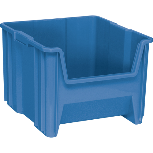 Giant Stacking Containers, 16.5" W x 17.5" D x 12.5" H, Blue Fastek