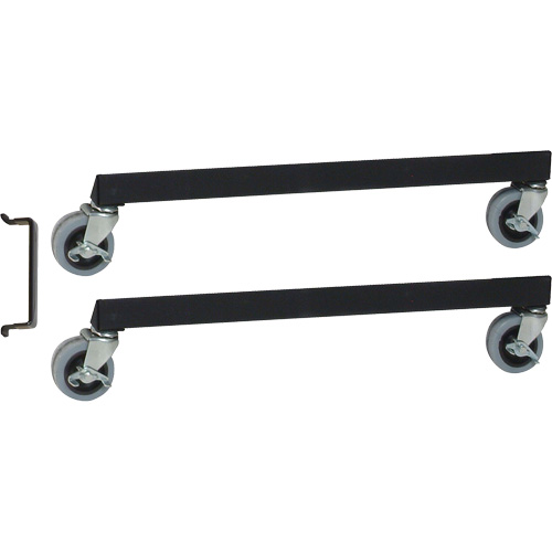 Interlocking Storage Cabinet Floor Stand Mobilizing Kit Fastek