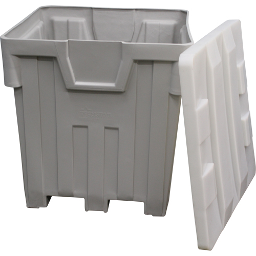Nesting Bin, 44" W x 44" D x 46" H, Grey Fastek