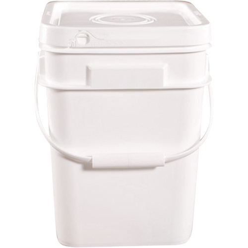 Square Pail, Plastic, 4 gal. Fastek