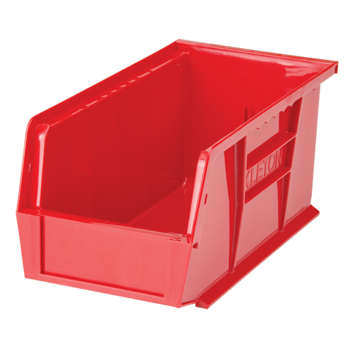Stack & Hang Bin, 5-1/2" W x 5" H x 10-7/8" D, Red Fastek