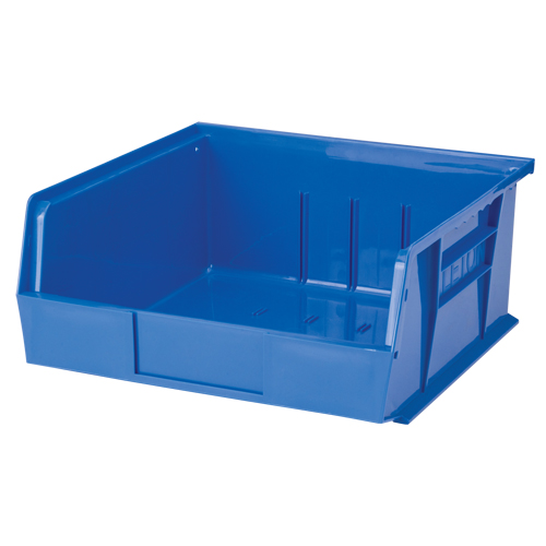 Stack & Hang Bin, 11" W x 5" H x 10-7/8" D, Blue Fastek