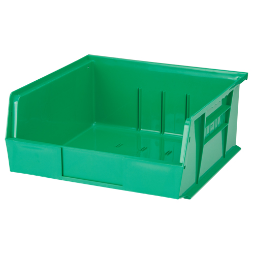 Stack & Hang Bin, 11" W x 5" H x 10-7/8" D, Green Fastek