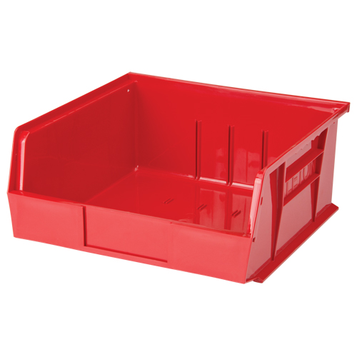 Stack & Hang Bin, 11" W x 5" H x 10-7/8" D, Red Fastek