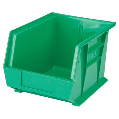 Stack & Hang Bin, 8-1/4" W x 7" H x 10-3/4" D, Green Fastek