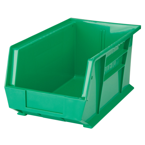 Stack & Hang Bin, 8-1/4" W x 7" H x 14-3/4" D, Green Fastek