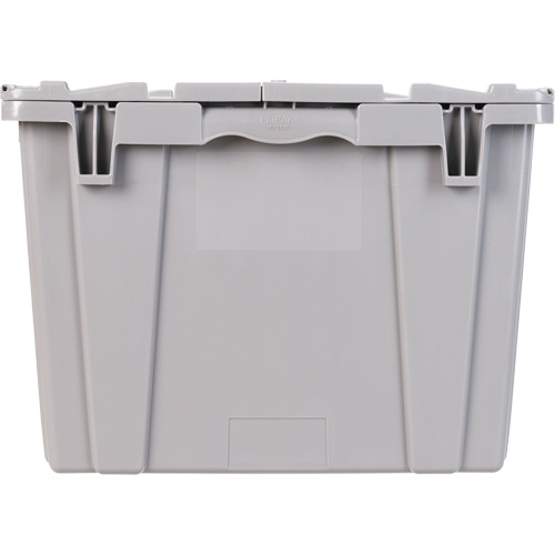 Bac emboîtable FP243C FliPak, 26,9" x 16,9" x 12,1", Gris Fastek