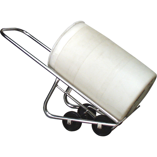 Diables pour baril &agrave; usage multiple, Fabriqu&eacute; en Acier inoxydable, 25 - 55 gal. US (20 - 45 gal. imp.) Fastek