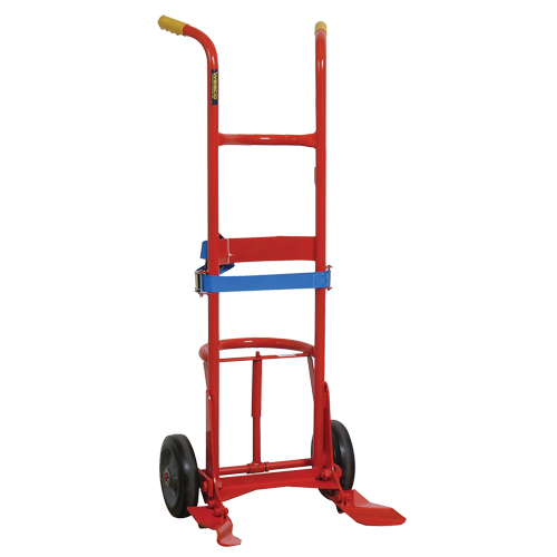 Overpack Hand Truck, Steel Construction, 55 US gal. ( 45 Imperial Gal.) Fastek