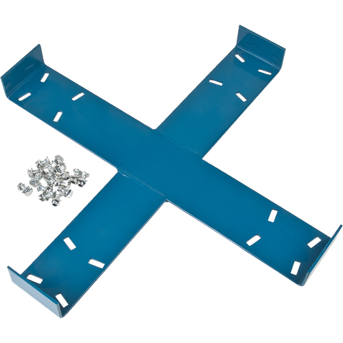 Cadre de socle roulant pour barils, Acier, Capacit&eacute;e 750 lb, Diam&egrave;tre 24" Fastek