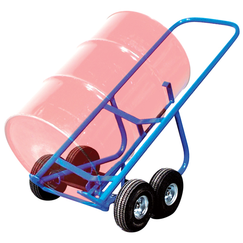 Diable &agrave; barils pour terrain accident&eacute;, Fabriqu&eacute; en Acier, 30 - 85 gal. US (25 - 70,8 gal. imp.) Fastek