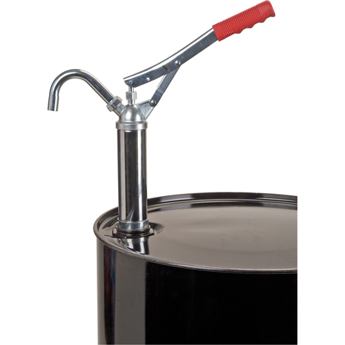 Lever-Type Drum Pump, Steel, 11 oz./Stroke, Fits 30-55 Gal. Fastek