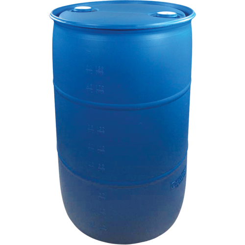 Polyethylene Drums, 30 US gal (25 imp. gal.), Closed Top, Blue Fastek