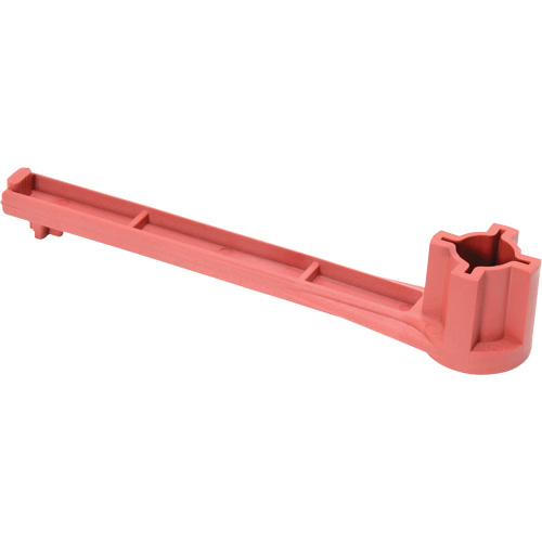 Single Ended Specialty Bung Nut Wrench, 1-1/4" Opening, 8" Handle, Non-Sparking Nylon Fastek