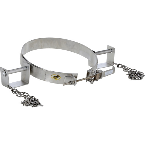 Tilting Drum Ring, 30 US Gal. (24.98 Imperial Gal.) Drum Size, 1200 lbs./544 kg Cap. Fastek