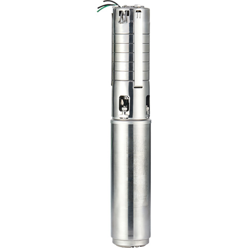 Submersible Deep Well Pump, 230 V, 1300 GPH, 1/2 HP Fastek