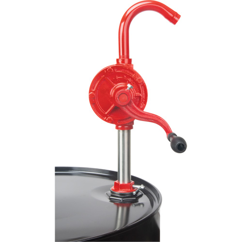 Rotary Type Drum Pump, Cast Iron/Steel, Fits 30-55 Gal., 8 oz./Stroke Fastek