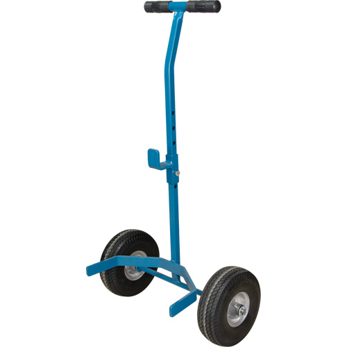 Cylinder Cart, Flat-Free Wheels, 15-1/2" W x 14-1/4" L Base, 600 lbs. Fastek