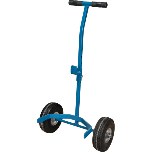 Cylinder Cart, Flat-Free Wheels, 15-1/2" W x 14-1/4" L Base, 600 lbs. Fastek