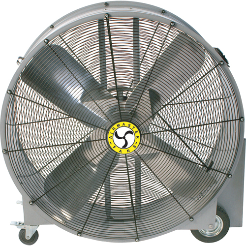 Belt Drive Drum Fans, 2 Speed, 42" Diameter Fastek