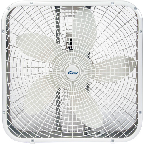 Box Fan, 3 Speed, 20" Diameter Fastek