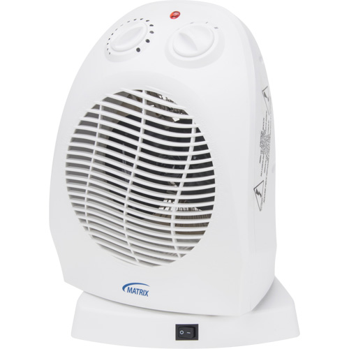 Portable Convection Heater, Fan, Electric, 5200 Fastek