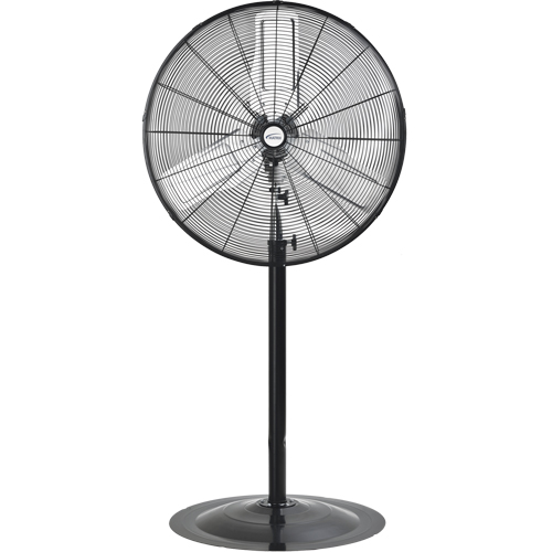 Ventilateur oscillant sur socle, Robuste, 2 Vitesses, Diam&egrave;tre de 30" Fastek