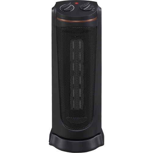 Oscillating Tower Heater, Ceramic, Electric, 5200 BTU/H Fastek