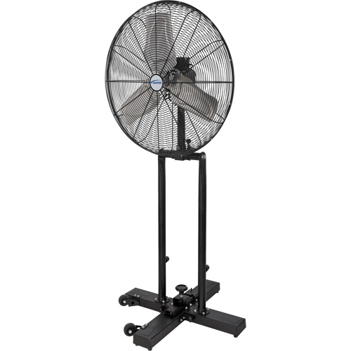 Foldable Pedestal Fan, Industrial, 3 Speed, 24" Diameter Fastek
