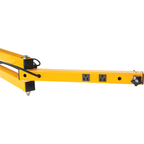 180 Double Locking Arm with 2 Receptacles Fastek