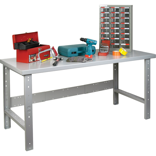 Pre-Designed Workbench, 72" W x 30" D x 34" H, 2500 lbs. Capacity Fastek