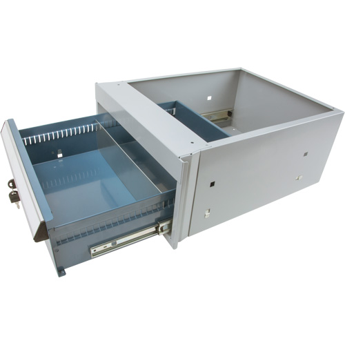 Single-Drawer Workbench, Steel, 18" W x 21" D x 9" H Fastek