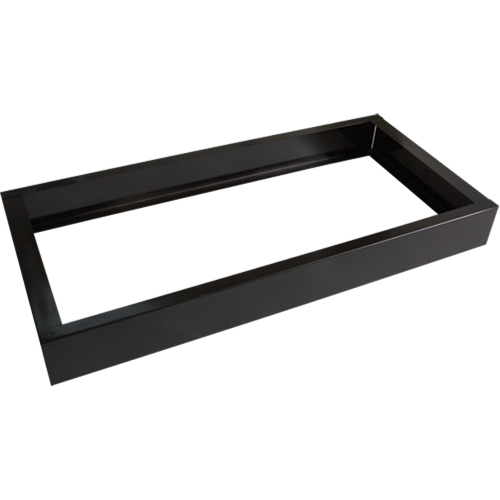 Base encastr&eacute;e pour casiers robustes enti&egrave;rement soud&eacute;e Concorde, 3 Blocs, 4" lo x 36" la x 17" p, Noir, Acier Fastek